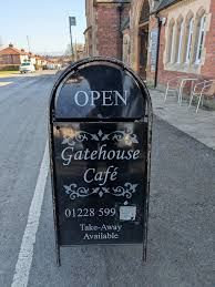 Gatehouse cafe sign